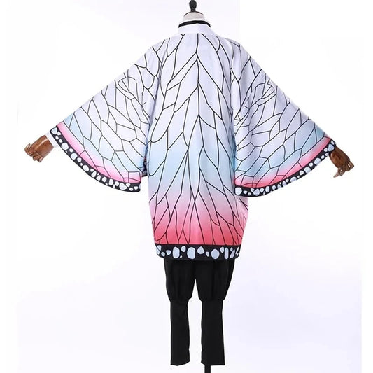 Kochou Shinobu Cosplay Costume – Demon Slayer Kimetsu No Yaiba Outfit for Kids & Adults