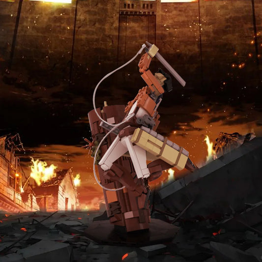 Gobricks MOC Attack on Titan Levi Ackerman – Building Block Action Figure
