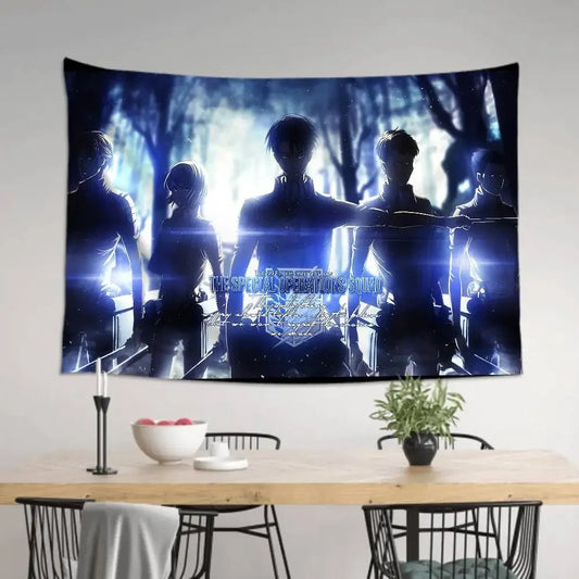 Attack on Titan Anime Tapestry – Stylish Wall & Party Decoration