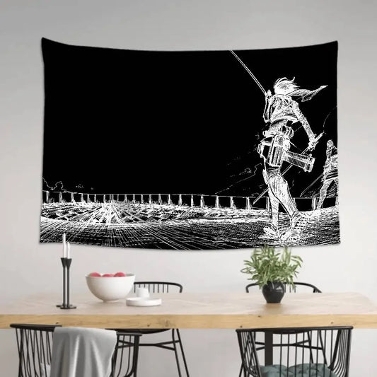 Dynamic Attack on Titan Tapestry – Anime Wall & Party Decoration
