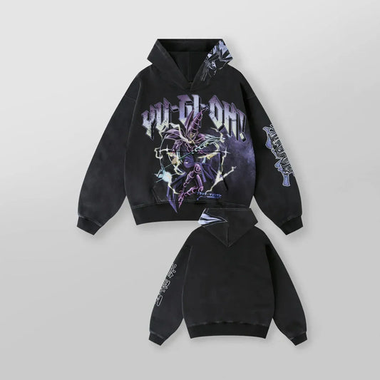 Attack on Titan Graphic Hoodie – Men’s Grunge Streetwear Oversized Sweatshirt
