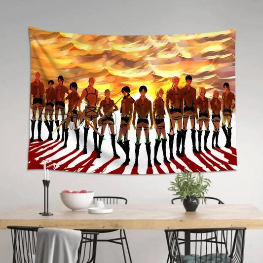 Attack on Titan Room Decor & Party Hanging Background