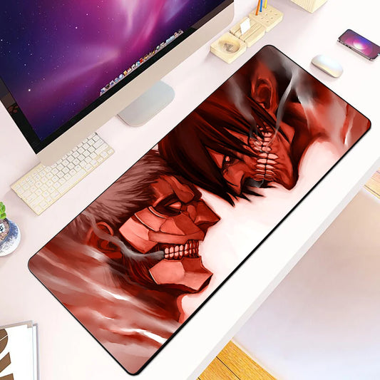 Attack on Titan XXL Mouse Pad – HD Print Desk Mat with Locking Edge
