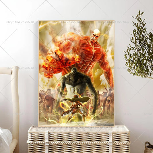 Attack on Titan Final Season Poster – Waterproof Wall Art Sticker
