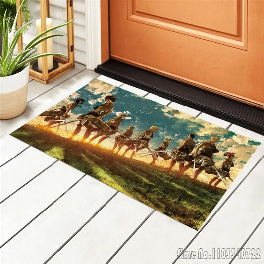 Attack on Titan Rug – 120x160cm Anime Floor Mat for Home & Kids’ Rooms
