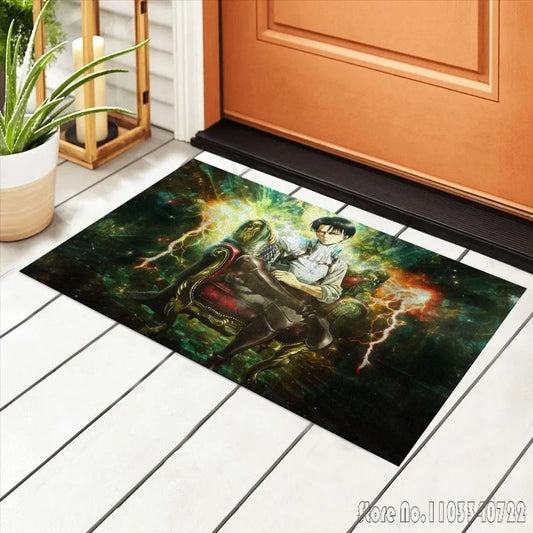 Attack on Titan Rug – 120x160cm Anime Floor Mat for Home & Kids’ Rooms