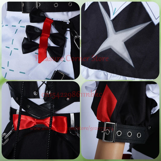 Ellen Joe Cosplay Costume – Full Set with Wig, Tail & Shoes (Zenless Zone Zero)