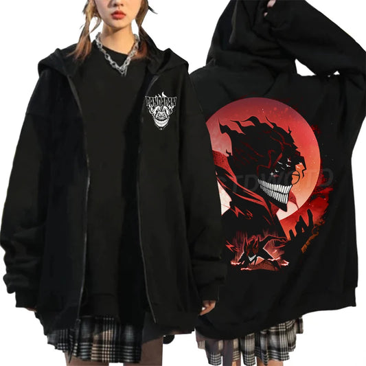 Anime Dandadan Ken Takakura Graphic Hoodie