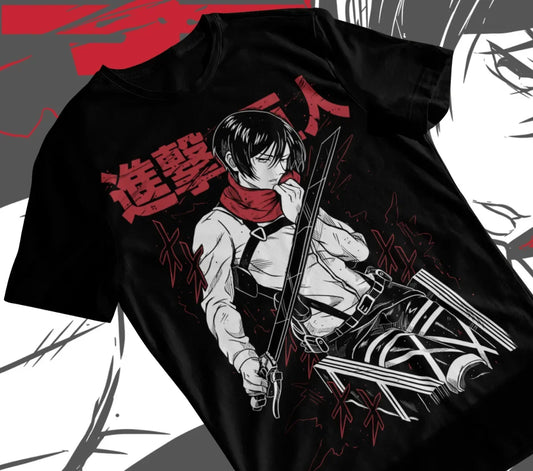 Attack on Titan Shingeki No Kyojin T-Shirt – Soft Anime Tee