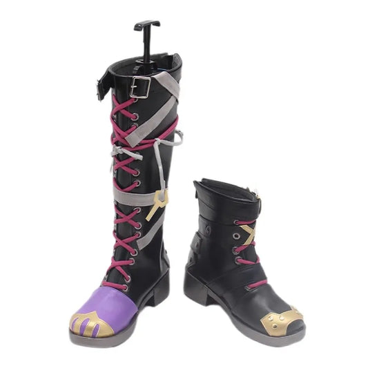 Arcane Jinx Cosplay Shoes – Soft PU Leather