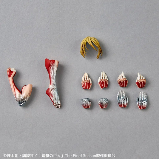 Kaiyodo Revoltech Attack on Titan Figures – Female Titan, Eren & Armored Titan