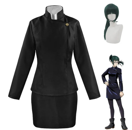 Jujutsu Kaisen Maki Zenin Cosplay Costume Set