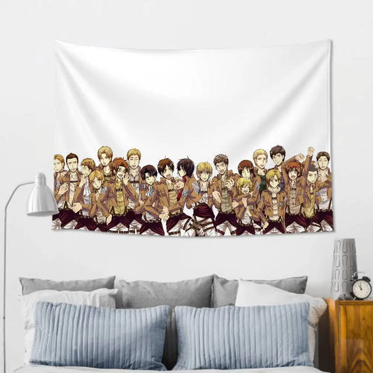 Attack on Titan Tapestry – Room Decor & Party Hanging Background