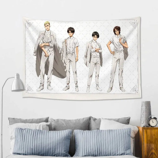 Attack on Titan Tapestry – Wall Cloth for Room & Party Decor