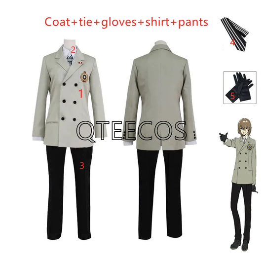 Goro Akechi Cosplay Costume – P5 School Uniform Suit for Women & Men