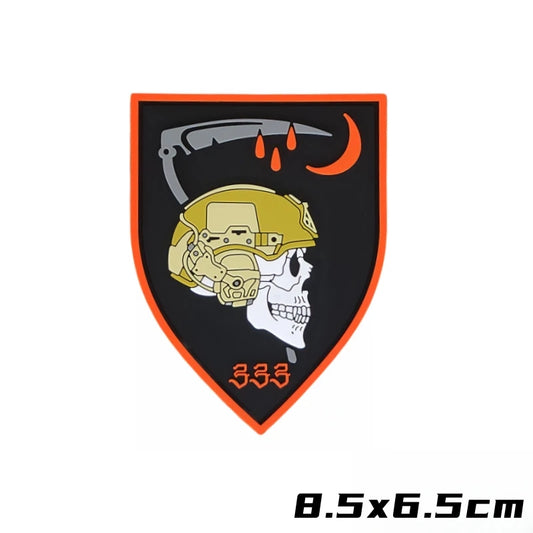 Warning UAV Patch – Tactical PVC Morale Badge for Gear & Clothing