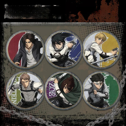 Attack on Titan Double Flash Laser Badge – Collectible Anime Pin