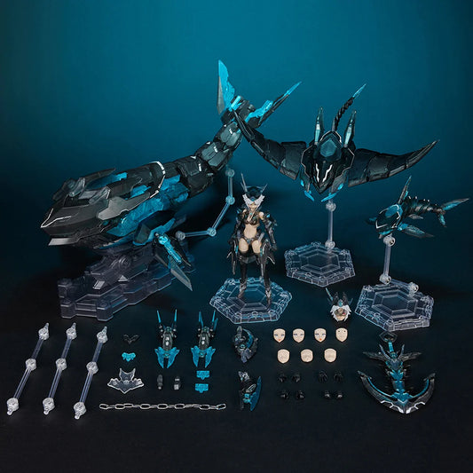 Ms. General Seven Crimes Mecha Whale Shark – Special Color Scheme Model