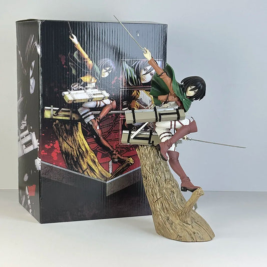 Mikasa Ackerman Figure – 35cm Attack on Titan PVC Model