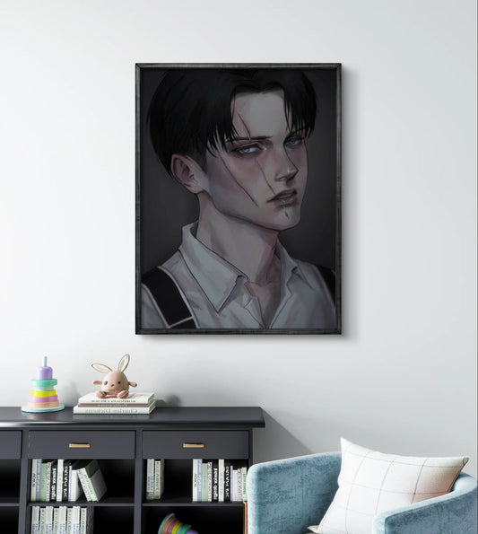 5D Attack on Titan Diamond Painting Kit – DIY Anime Embroidery Wall Art