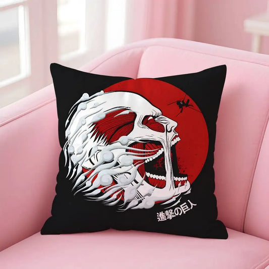 Levi Ackerman Pillow Cover – Attack on Titan Anime Room Decor