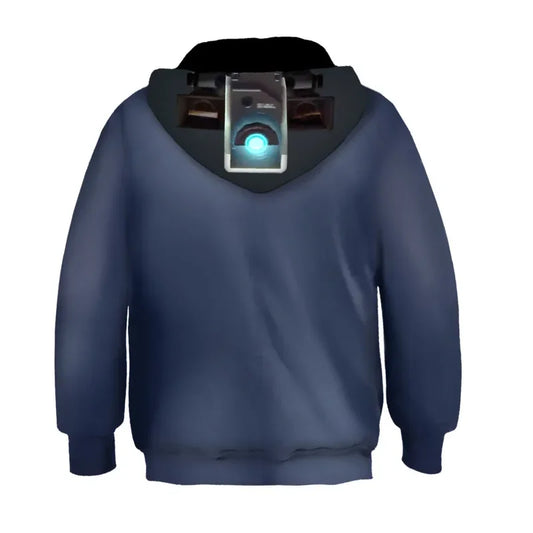Child Skibidi Toilet Titan SpeakerMan Hoodie