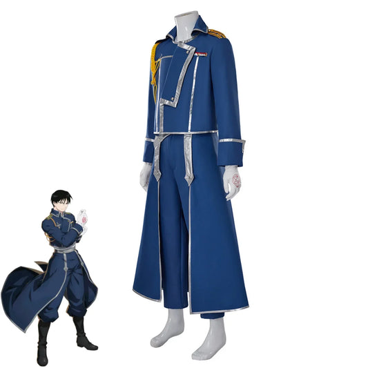 Fullmetal Alchemist Roy Mustang Cosplay Costume