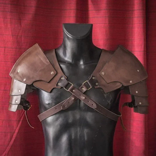 Viking Shoulder Armor – Medieval Warrior Cosplay Gear