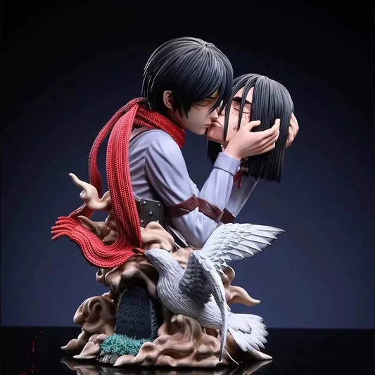 Mikasa Ackerman "Kiss of Death" Two-Person Statue – Attack on Titan