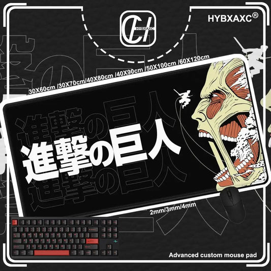 Attack on Titan XXL Mouse Pad – Large Non-Slip Gaming Desk Mat