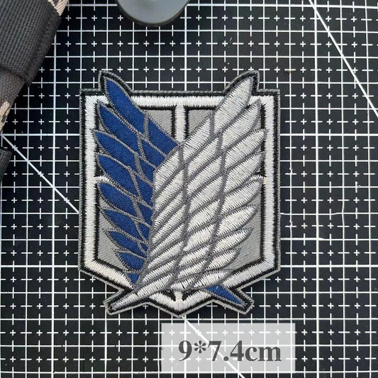 Attack on Titan Embroidery Patch Set