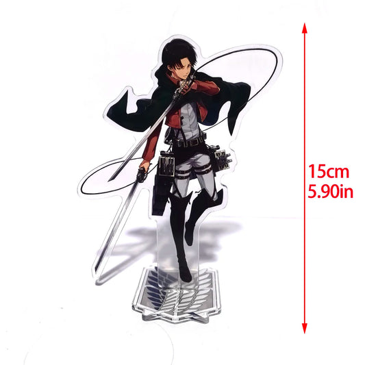 Attack on Titan Acrylic Standing Figures – 16cm Character Set