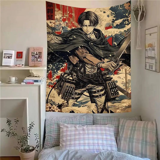 Attack on Titan Final Season Tapestry – Anime Home & Bedroom Decor