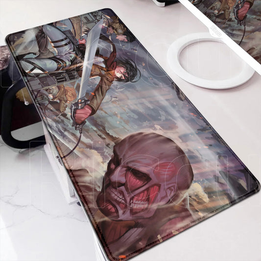 Attack on Titan Gaming Mouse Pad – XXL Desk Mat for PC & Office
