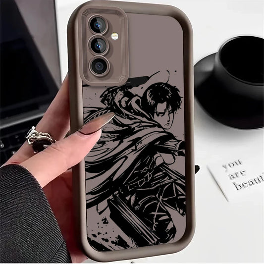 Attack on Titan Samsung Case – Anime Protective Cover for Galaxy A Series