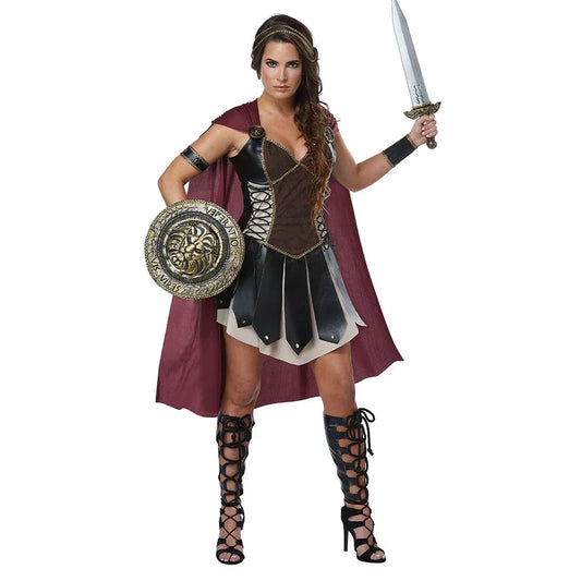 Spartan Roman Warrior Gladiator Cosplay Uniform