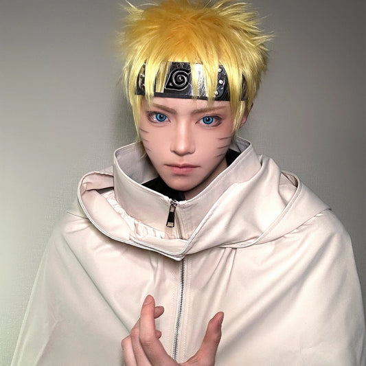 HOLOUN Naruto Cosplay Costume Cloak Set