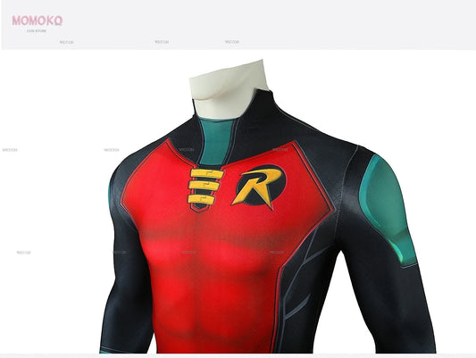 Teen Titans Robin Cosplay Jumpsuit Costume